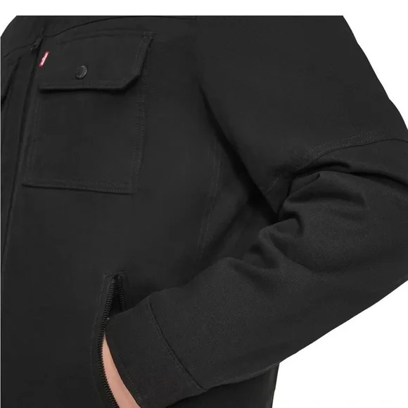 Men's Black Levi’s Jacket - Picture 4 of 14